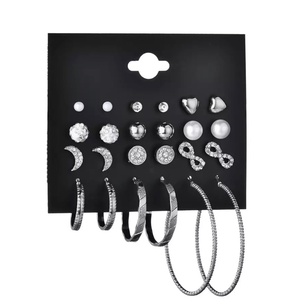✨Vintage silver earrings set ✨